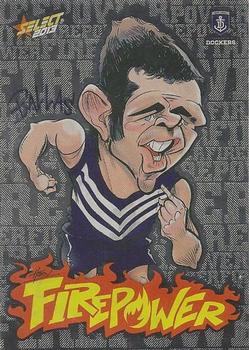 2013 Select AFL Champions - Firepower Caricatures #FC19 Hayden Ballantyne Front